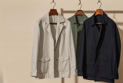 Informal jackets: loose, light and sophisticated 